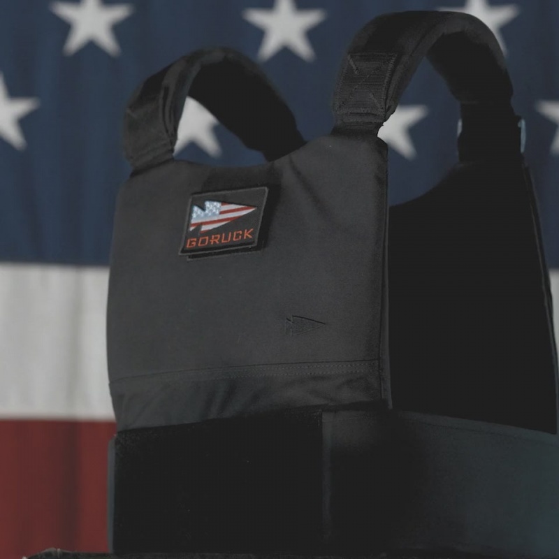 Black Goruck 2.0 16L Accessories Training Weight Vest | CA-JMX-743280