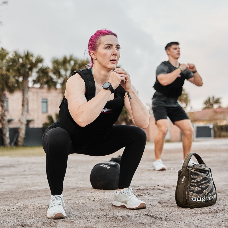 Black Goruck 2.0 16L Accessories Training Weight Vest | CA-JMX-743280