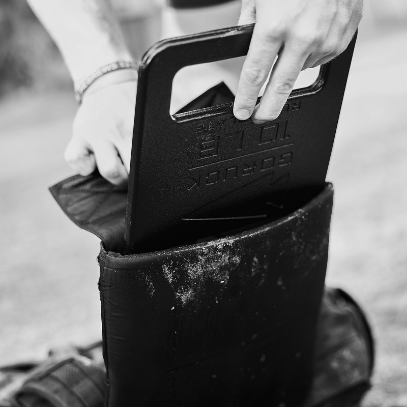 Black Goruck 2.0 16L Accessories Training Weight Vest | CA-JMX-743280