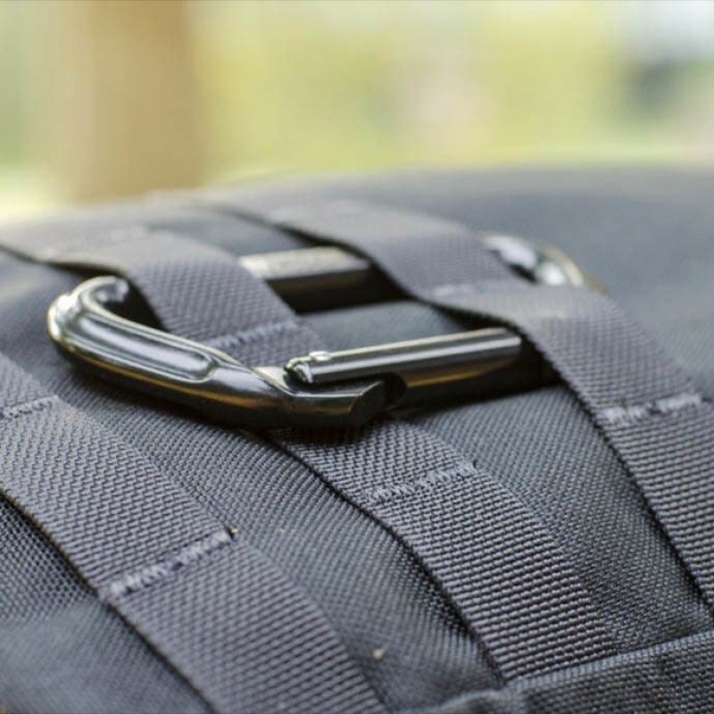 Black Goruck Carabiner Logo Accessories Accessories | CA-GTC-790265