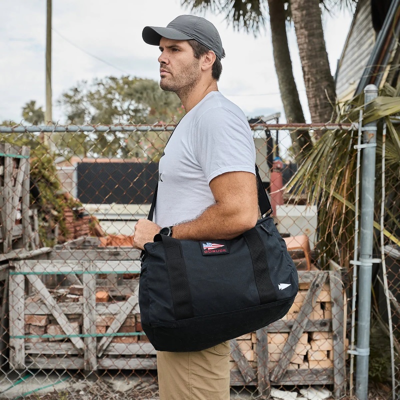 Black Goruck Kit Waxed Canvas Accessories Bags | CA-GIY-981734