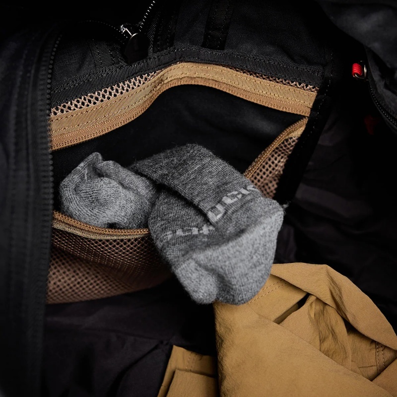 Black Goruck Kit Waxed Canvas Accessories Bags | CA-GIY-981734