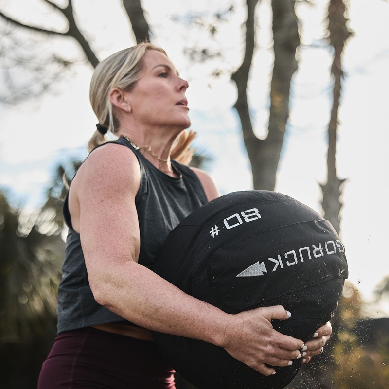 Black Goruck Medicine Ball Accessories Training Sandbags | CA-UYA-483507