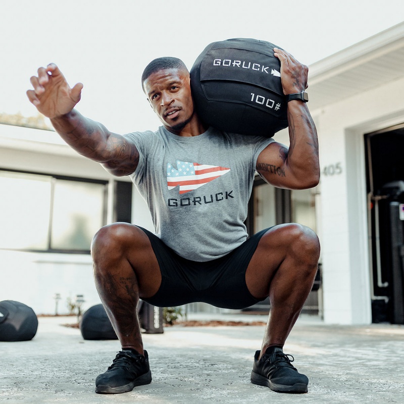 Black Goruck Medicine Ball Accessories Training Sandbags | CA-YTK-762591