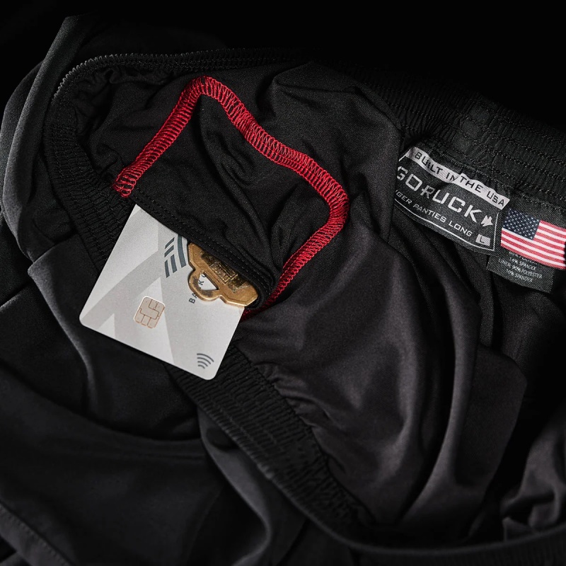 Black Goruck Ranger Panties Length 5.0 in Men's Shorts | CA-ANQ-034618