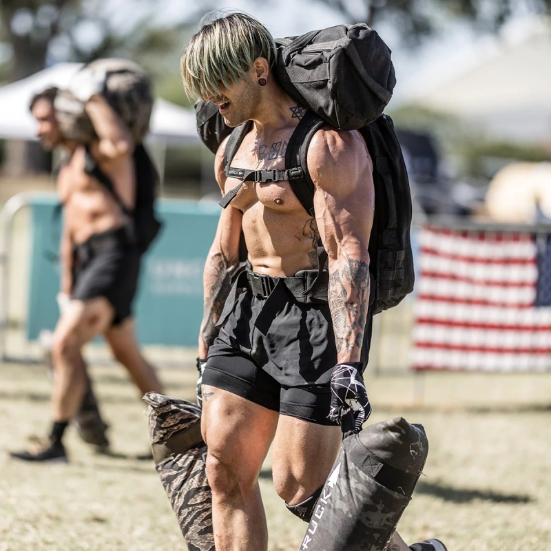 Black Goruck Ranger Panties Length 5.0 in Men's Shorts | CA-ANQ-034618