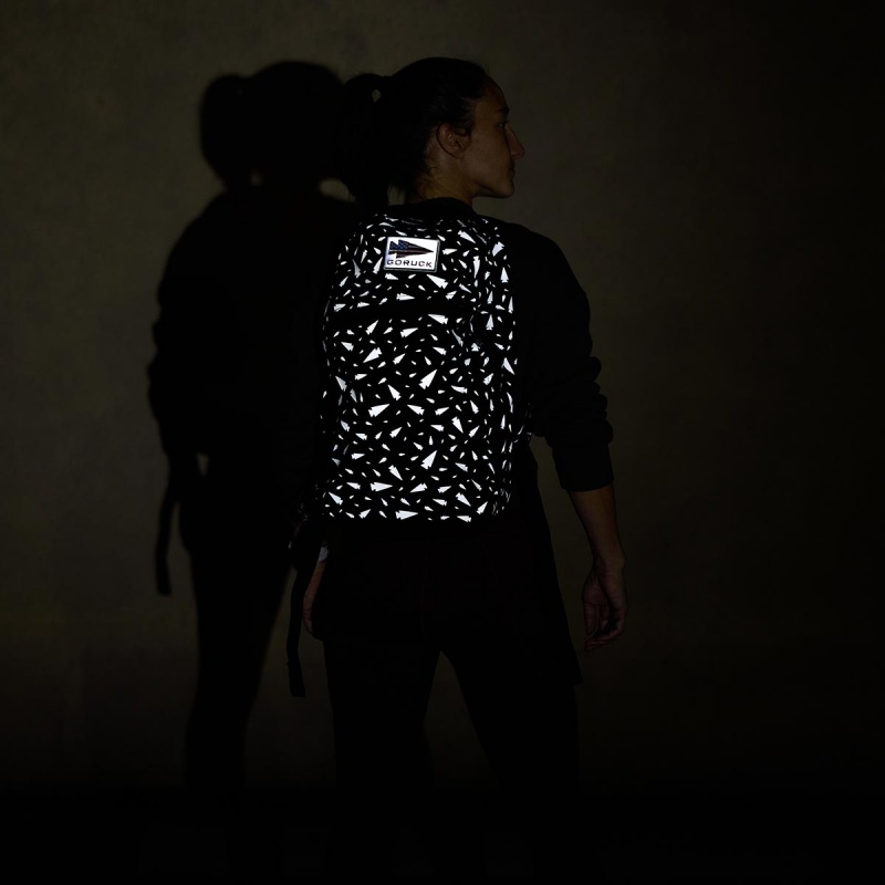 Black Goruck Ruck Classic Reflective Spearhead Accessories Bullet | CA-WLX-052948