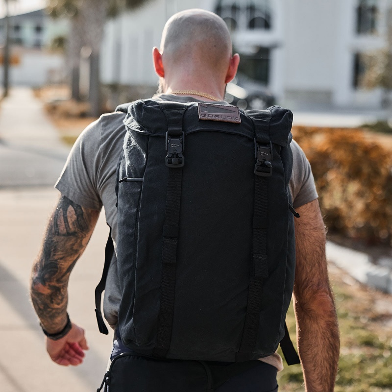 Black Goruck Waxed Canvas Accessories M23 | CA-YPN-249176