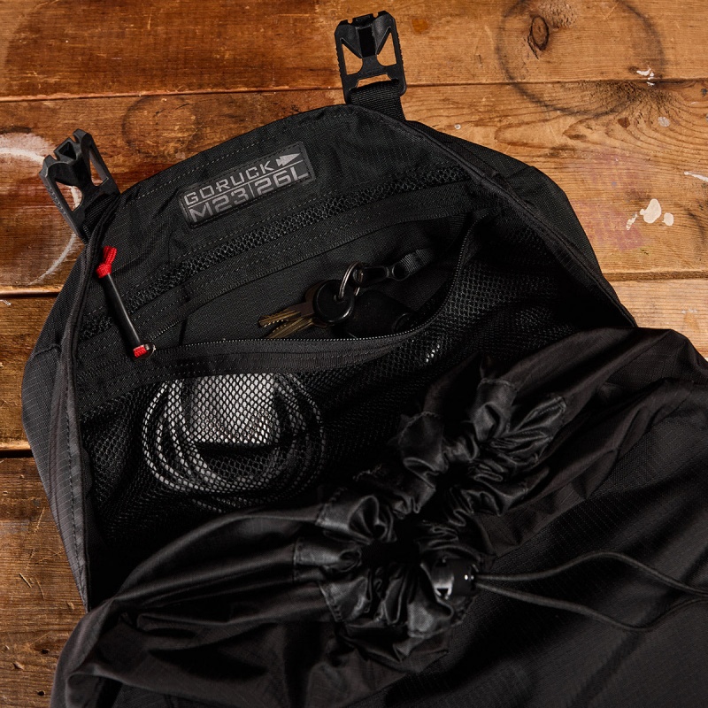 Black / Grey Goruck Ripstop ROBIC® Accessories M23 | CA-VST-720135