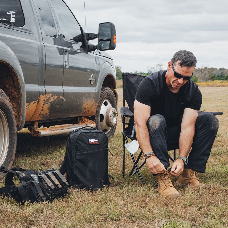 Black / Grey Goruck Ruck Double Compartment Ripstop ROBIC® Accessories Bullet | CA-QMS-601574