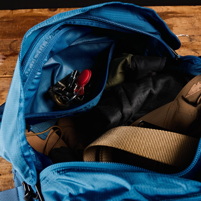 Blue / Green Goruck Kit Bag / Shoe Compartment Ripstop ROBIC® Accessories Bags | CA-NIS-780594