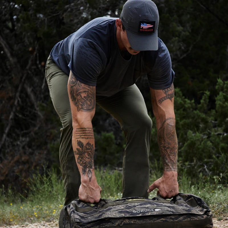 Green Goruck 24.7 Simple Pants Lightweight Men's Pants | CA-XLP-631075