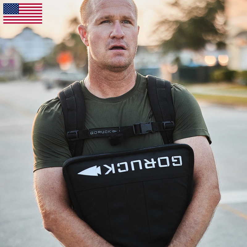 Green Goruck Indestructible Performance Men\'s Tops | CA-GSH-721346
