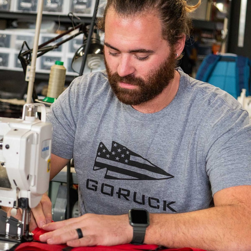 Grey Goruck USA Men's T-Shirt | CA-LZP-491680