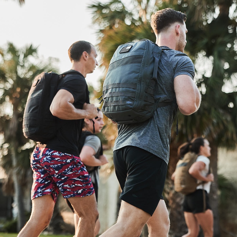 Light Grey Goruck Indestructible Performance Men's Tops | CA-VYL-567021