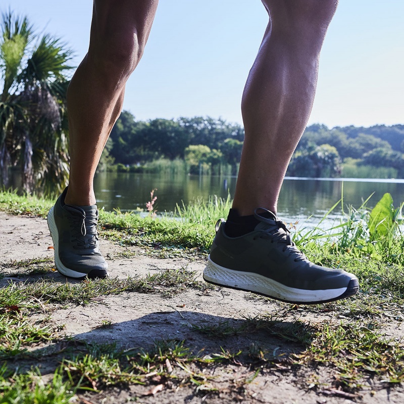 Olive Goruck Men's Rough Runners | CA-YNK-583027